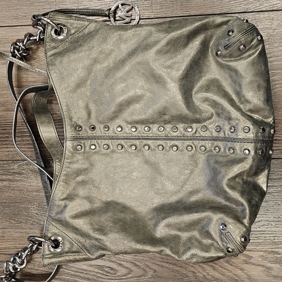 Metallic, Studded, Women's, Bag, Boho, Winter, Casual, Travel, Vintage, Punk - Picture 10 of 14